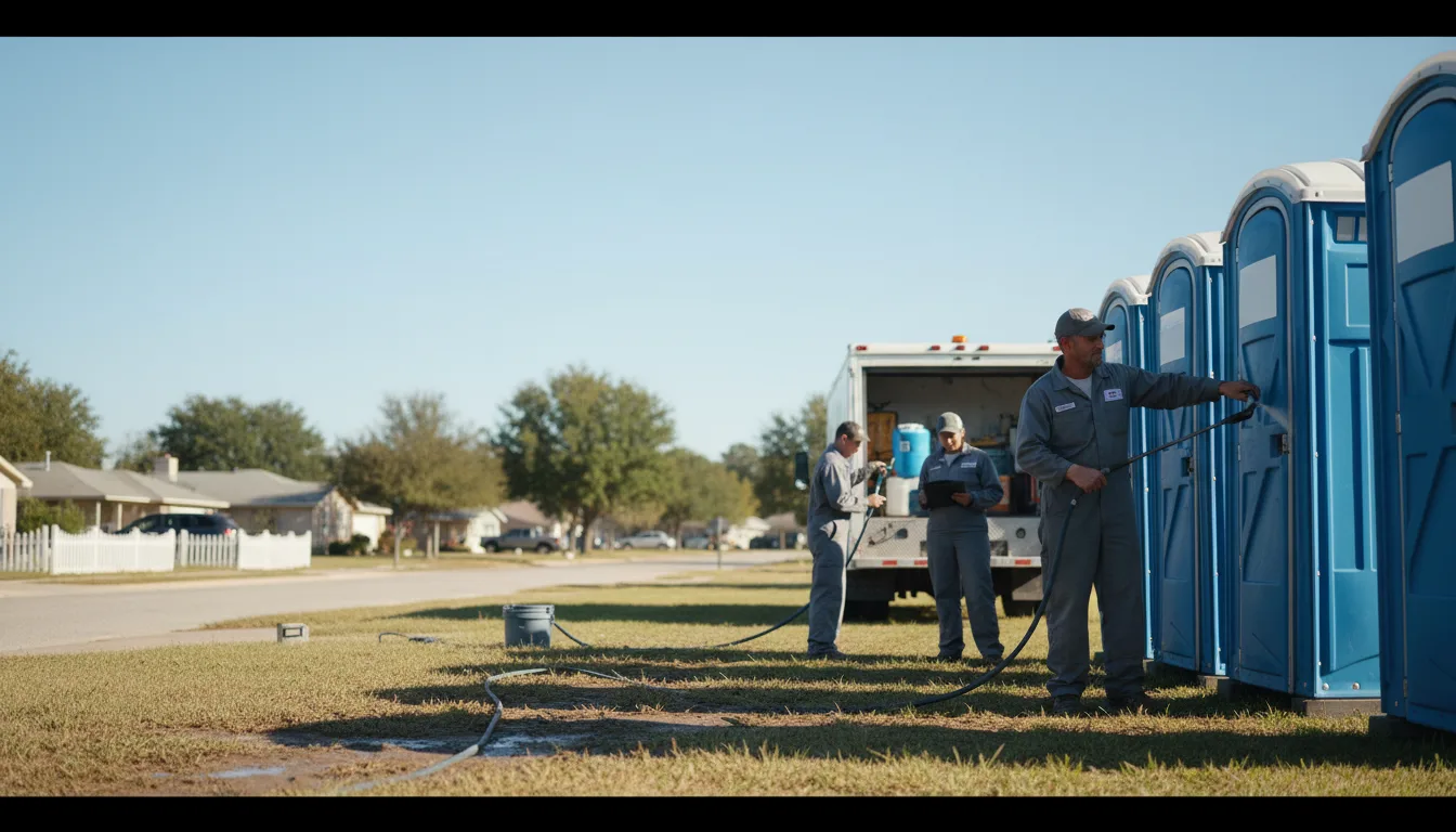 Long-Term Portable Toilet Rental in Sussex, VA near me